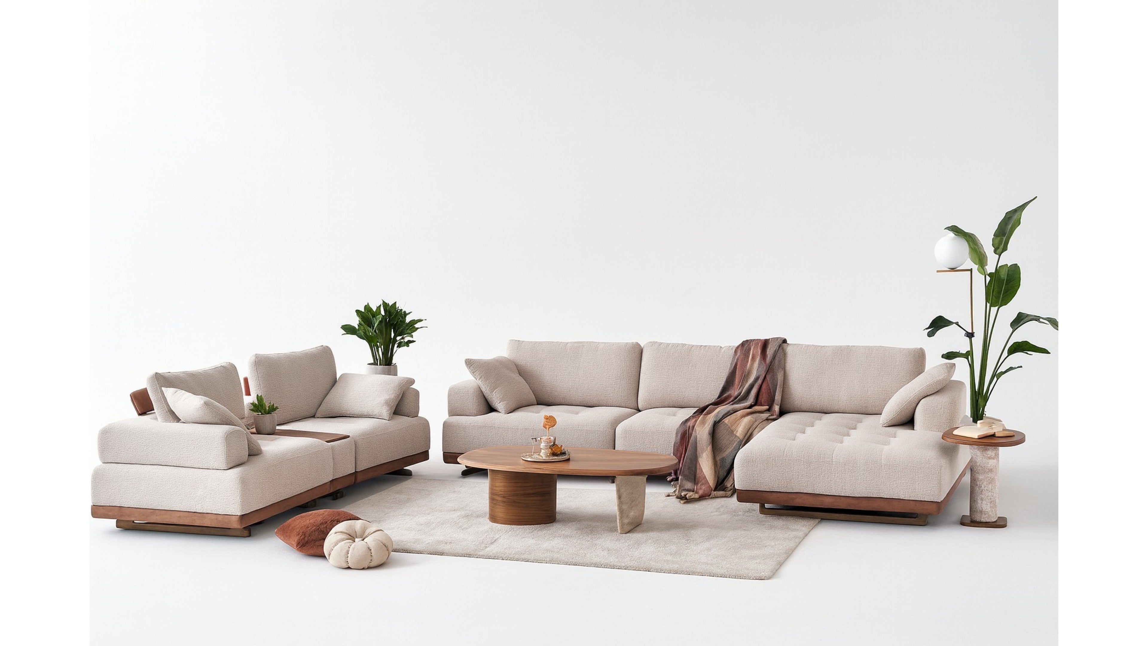 Canapé d'angle Alba