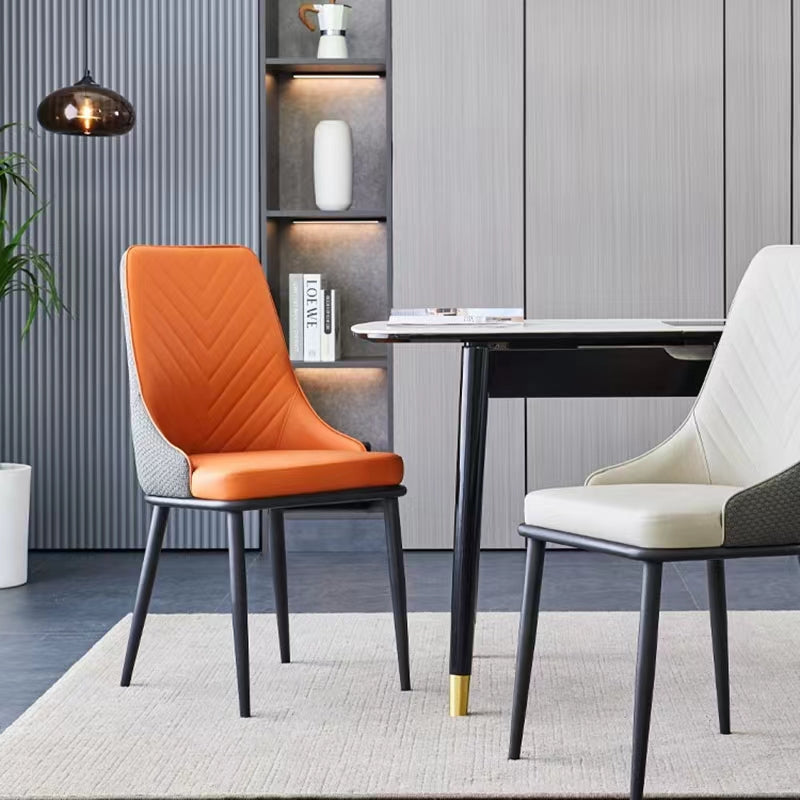 Chaise Ikon Pro – Cuir PU  & Cadre Métal