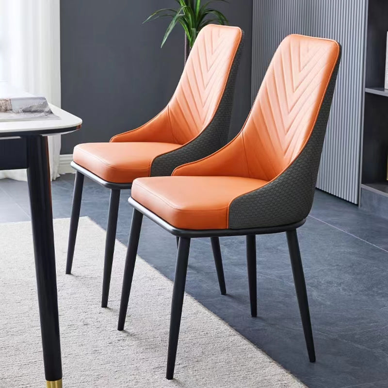 Chaise Ikon Pro – Cuir PU  & Cadre Métal